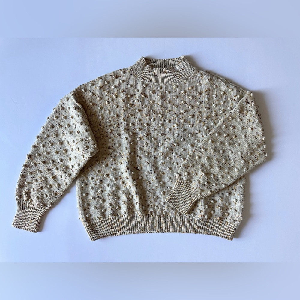 ** SOLD ** / NOT FOR SALE **

Misha & Puff Popcorn Sweater - Autumn Confetti
